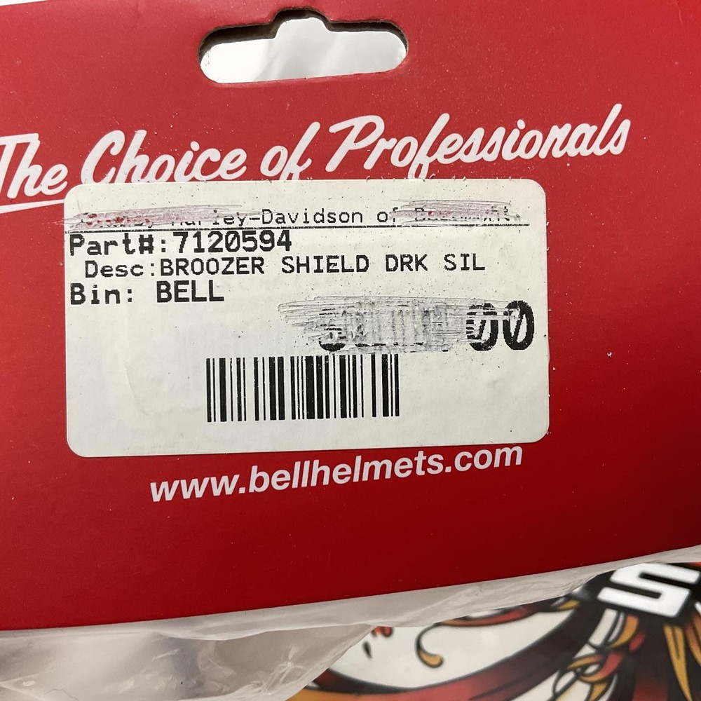 Bell Broozer Dark Silver Iridium Inner Shield 7120594