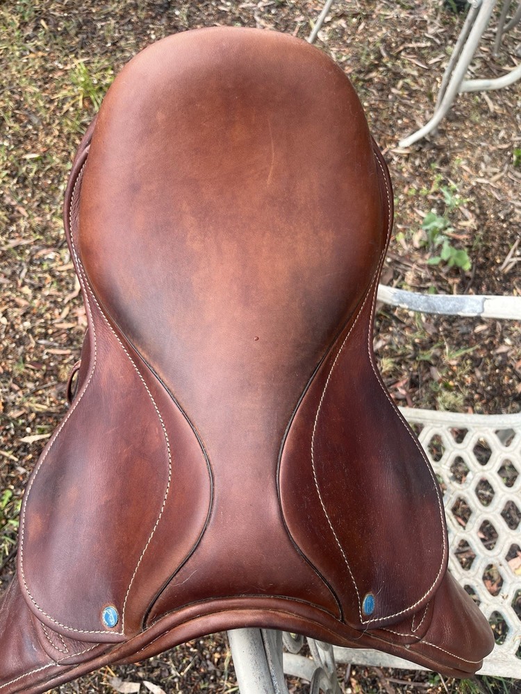 County Solution Jumping Saddle 16” Wide Tree Short Flap