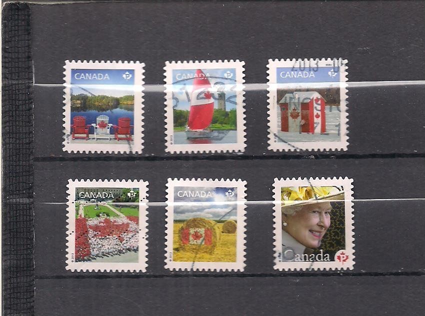 Canada #2612-2617 used set