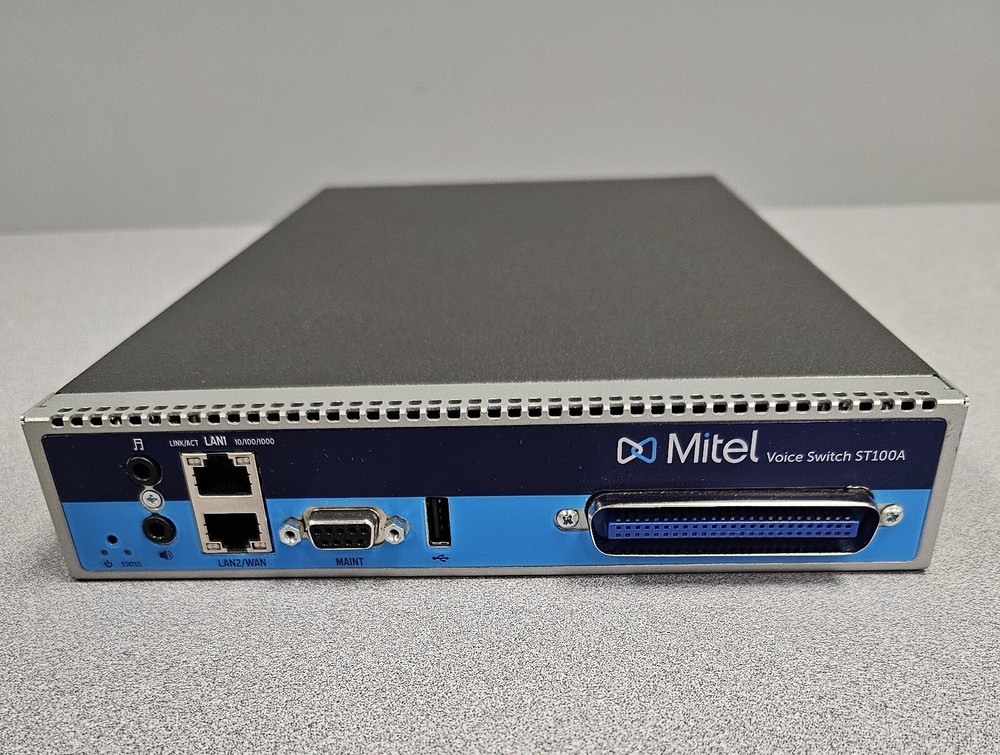 MITEL SHORETEL ST100A VOICE SWITCH FULLY TESTED 10581 EXCELLENT + BRACKETS