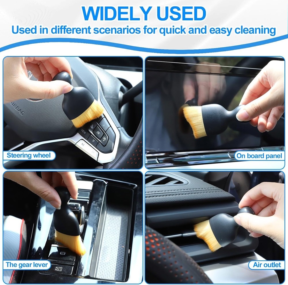 IPELY 3 Pack Large Microfiber Car Duster Exterior Scratch Free with Extendable,