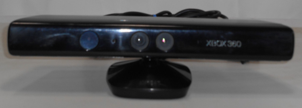 Microsoft Xbox 360 Kinect Connect Black Sensor Bar Camera Model 1414 Genuine OEM