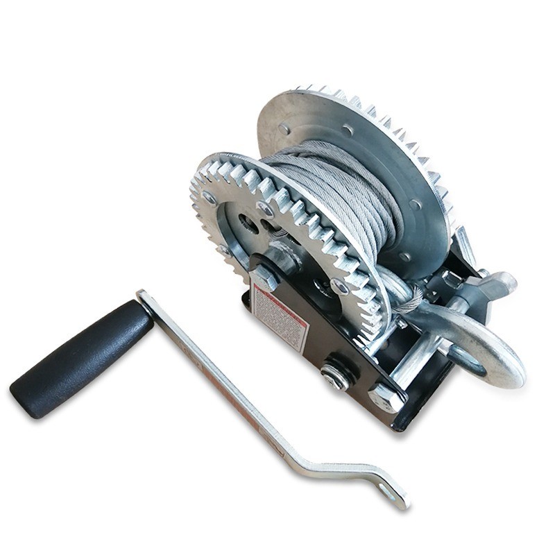Hand-cranked Double-action Self-locking Labor-saving Winch Trailer Accessories