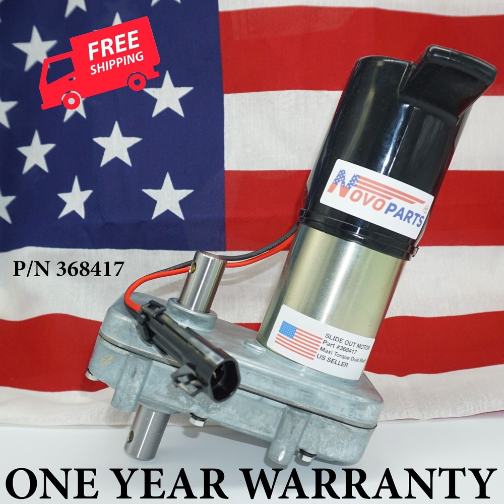 368417 RV Slide Out Motor Replacement for Power Gear Slide Out Motor 1010000010