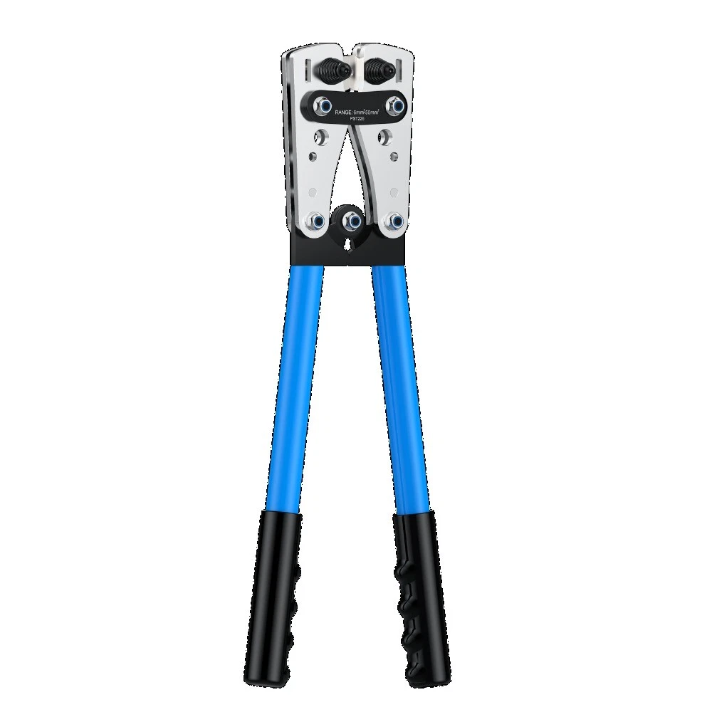 Cable Lug Crimping Tool 6-50mm² Wire Plug Crimper Battery Terminal Connector Kit