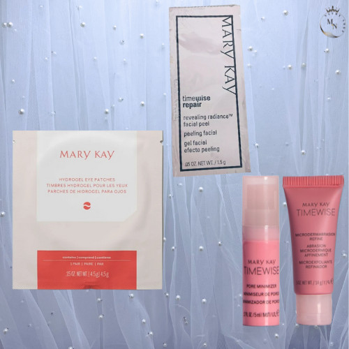Mary Kay Set Eye Patch Mini Pore Minimizer Mini Refining Micro-Exfoliant