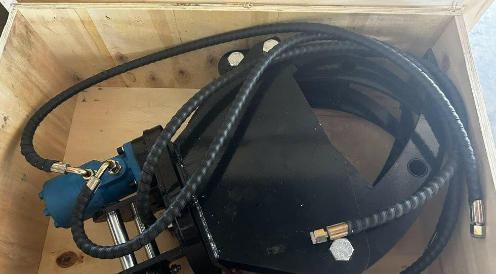 Hydraulic Rotation Log Grapple for AGT Mini Excavator