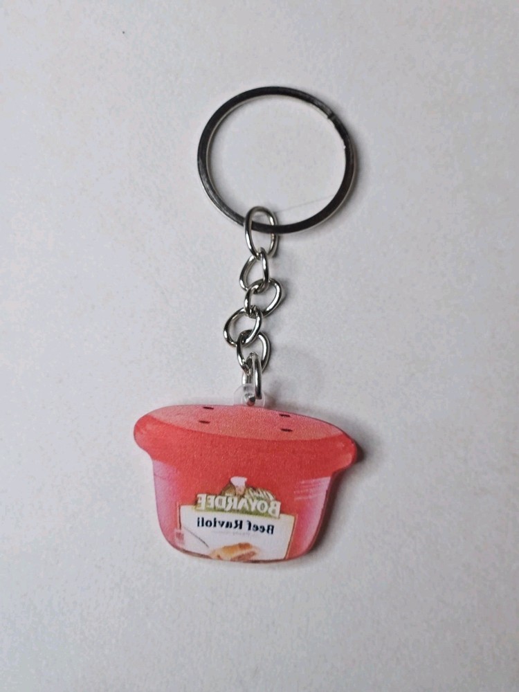 Chef Boyardee Beef Ravioli Keychain
