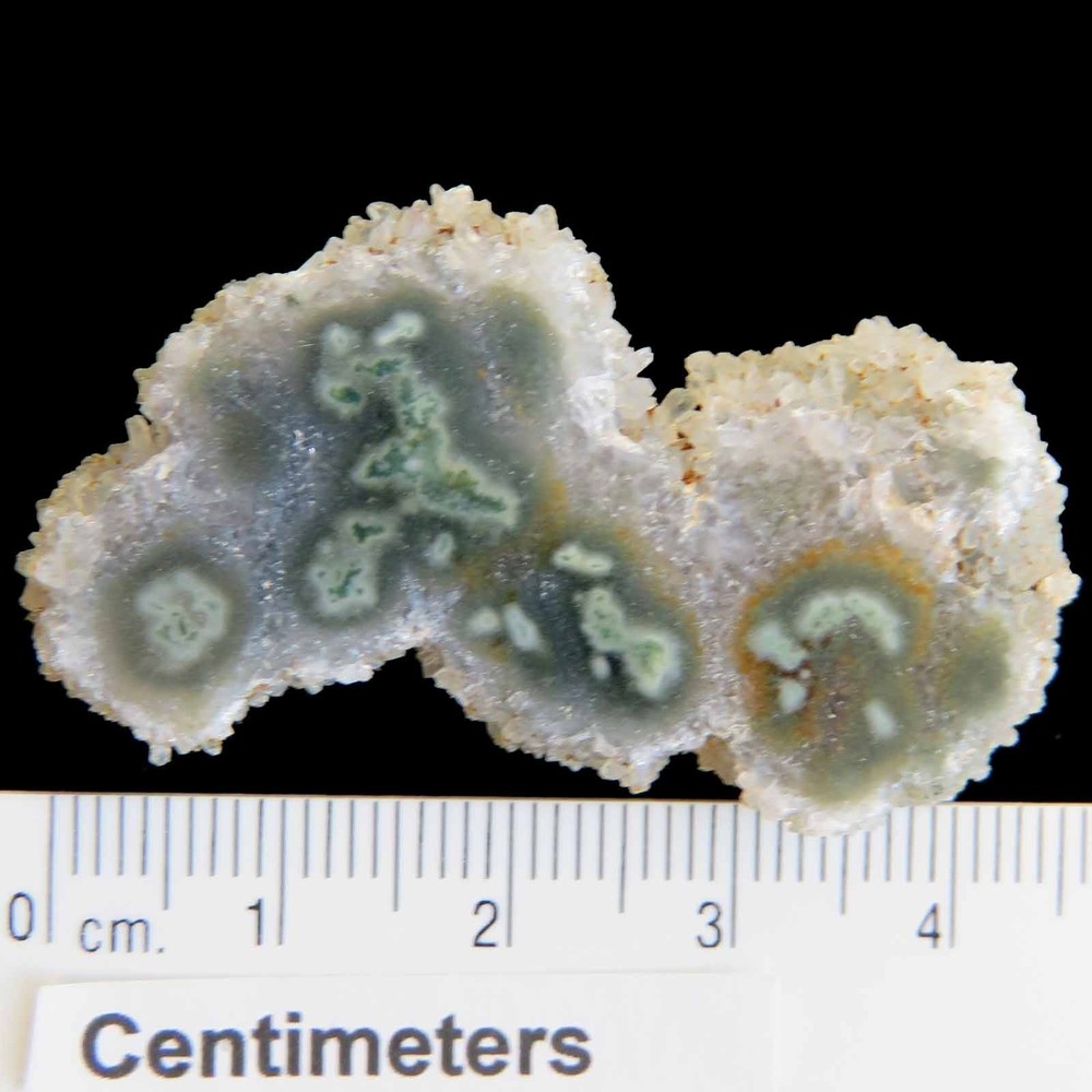 Stalactite Flower Slice Polished Both Sides c2145