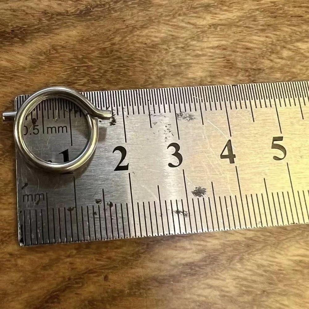 5 Pack Poultry Shears Spring Replacement Kitchen Springs Nickel,silver