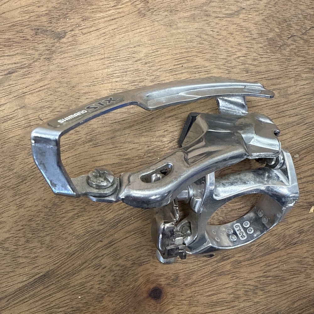 Shimano Deore STX FD-MC34 Front Derailleur 34.9mm Low Bottom Pull Silver Japan