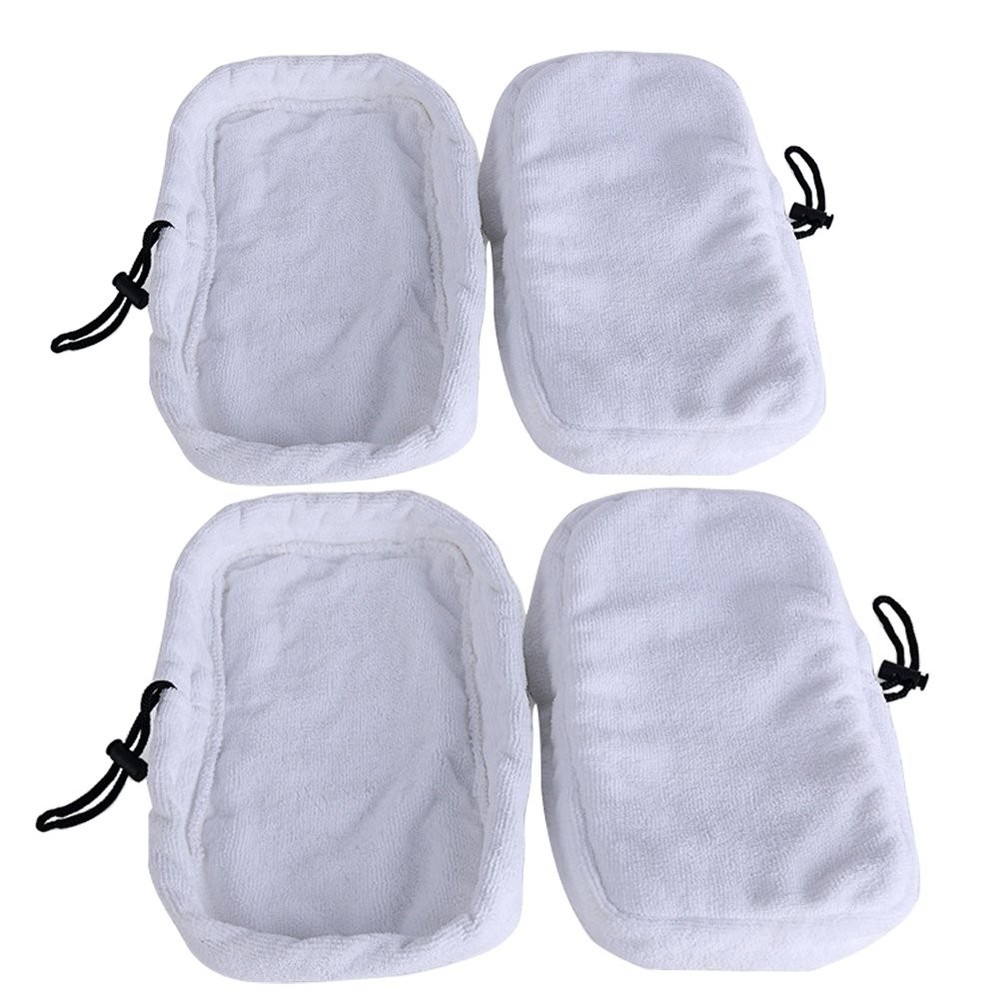 Washable Reusable Steam Replacement Microfiber Mop Pads Compatible with Bisse...