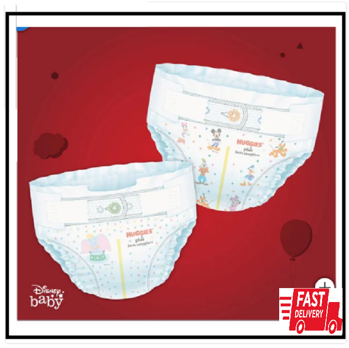 Huggies Plus Diapers Size Newborn 148 COUNT