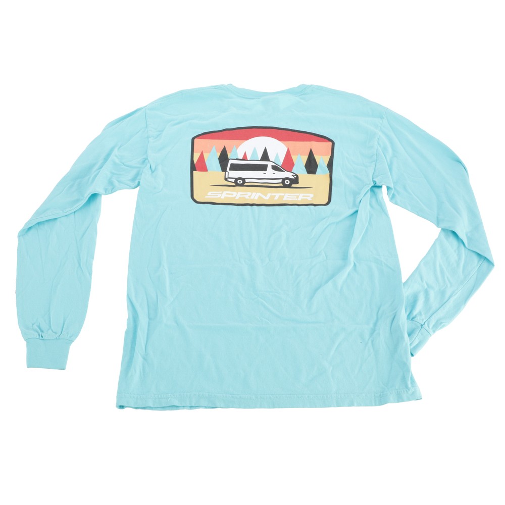 Mercedes Vans Long Sleeve Sprinter Hill Tee Large