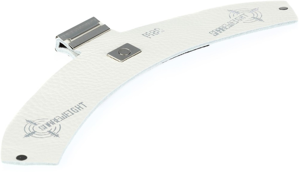 Snareweight M80 Leather Tone Control Dampener - White