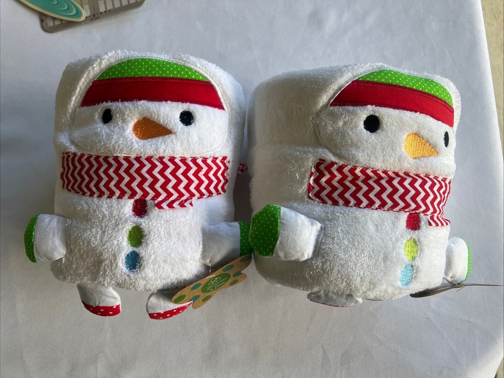 30/40 Rolled Snowman Towel 2 Pack
