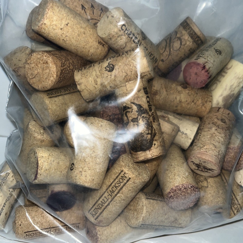 Lot 70 Wine Corks Used Crafting