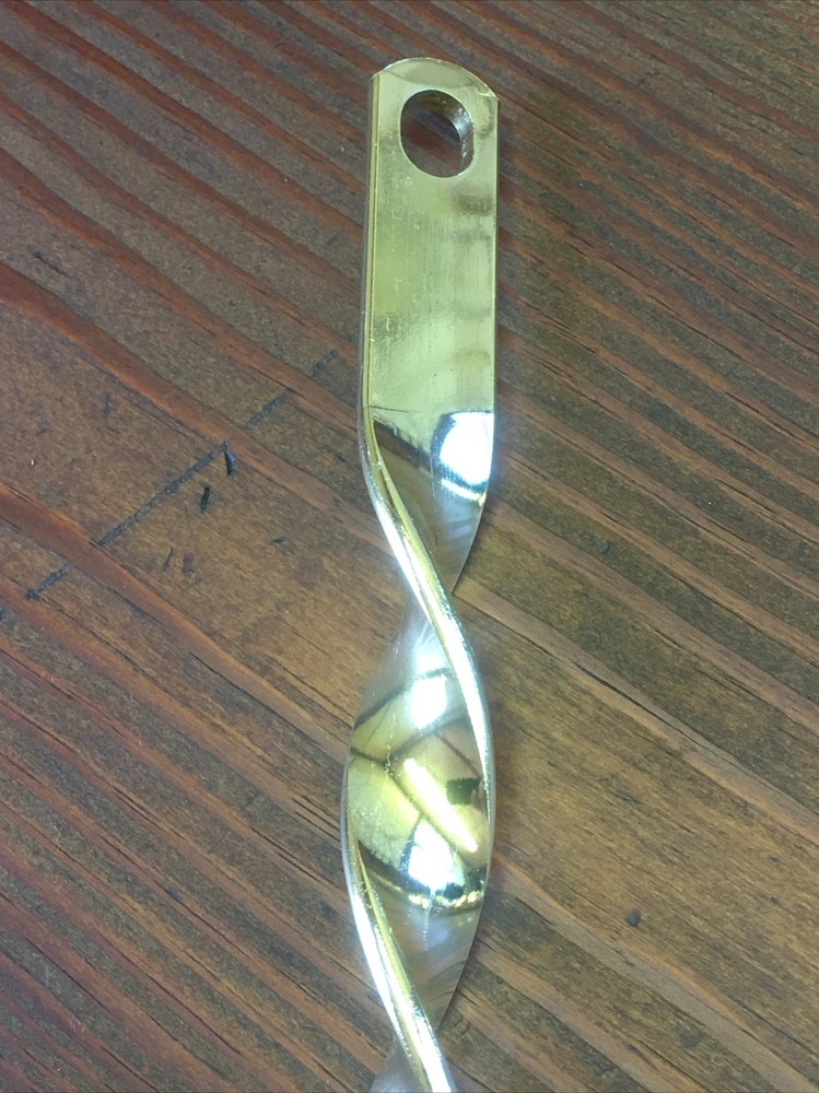 ORIGINAL Lowrider 18” Twisted Bicycle Spring Fork Support Bars Gold NEW!