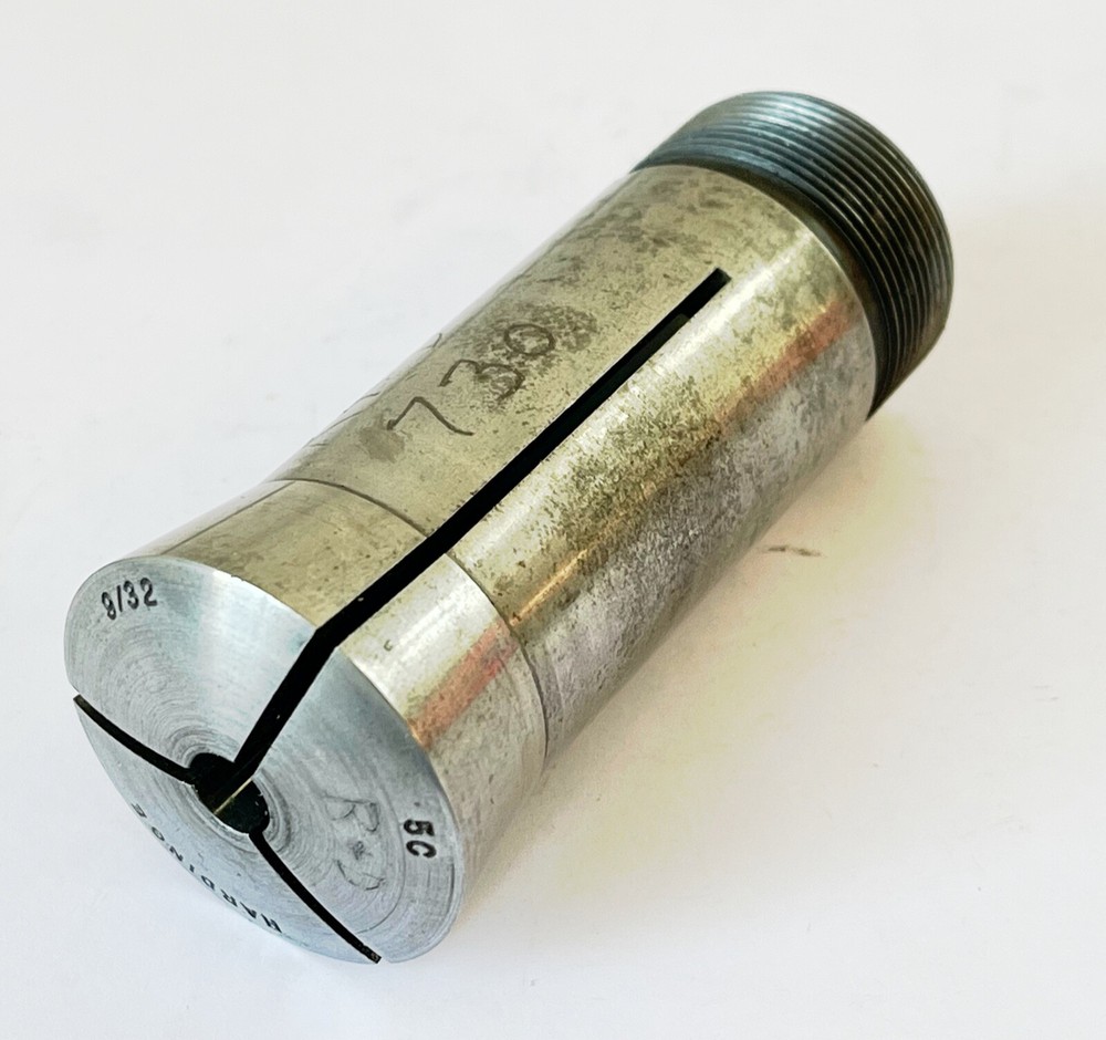 9/32" HARDINGE 5C Round Collet External Threads USA