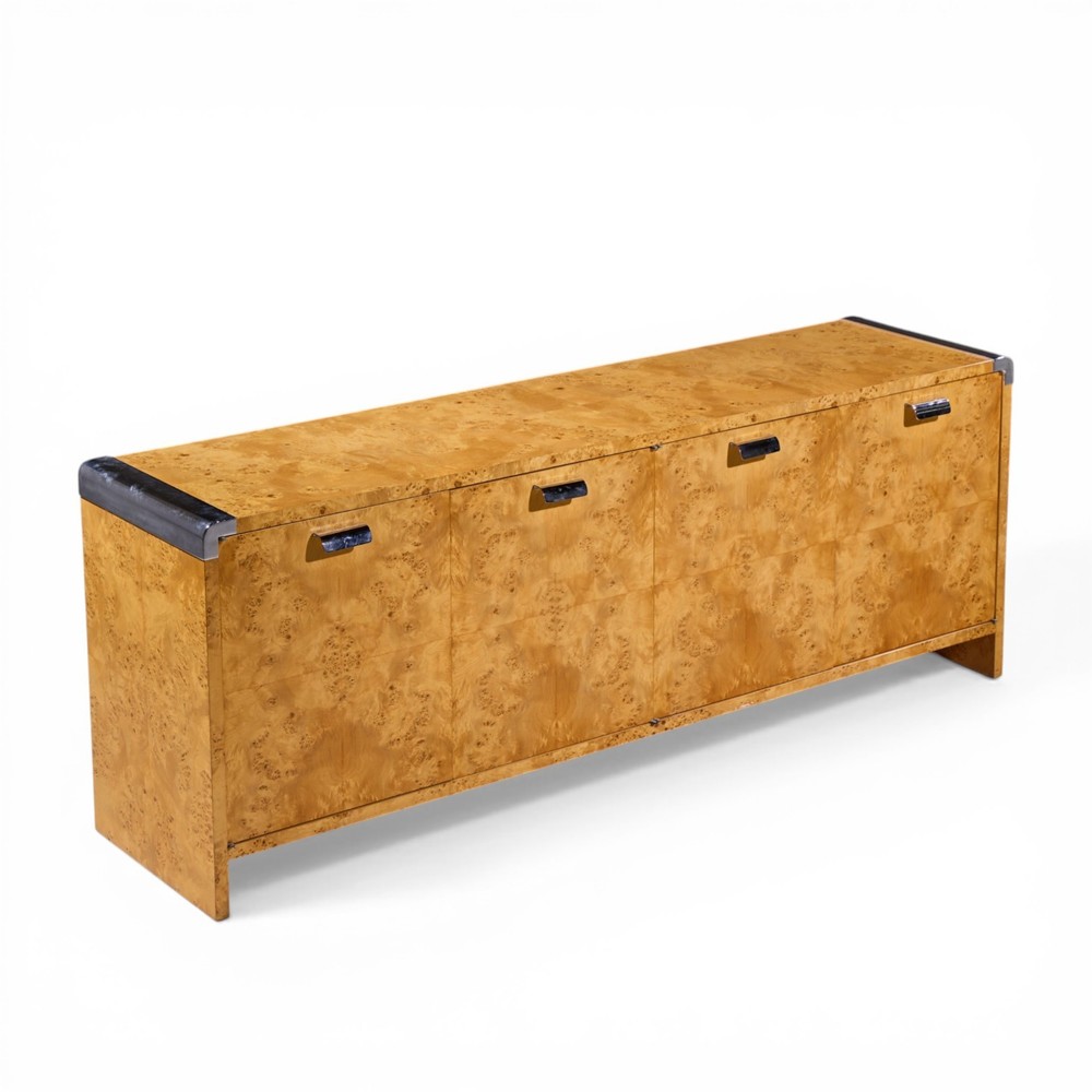 Pace Mid Century Burlwood Credenza