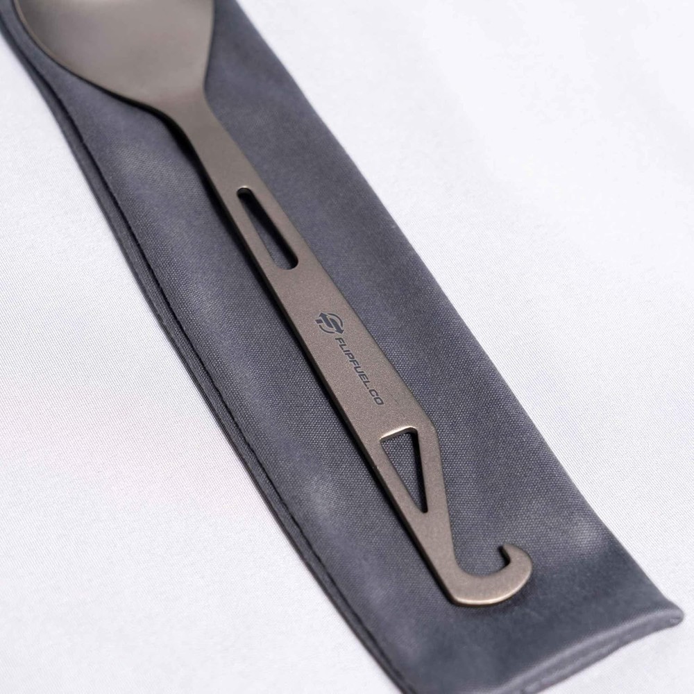 Titanium Spork – Ultralight Spoon Fork for Camping