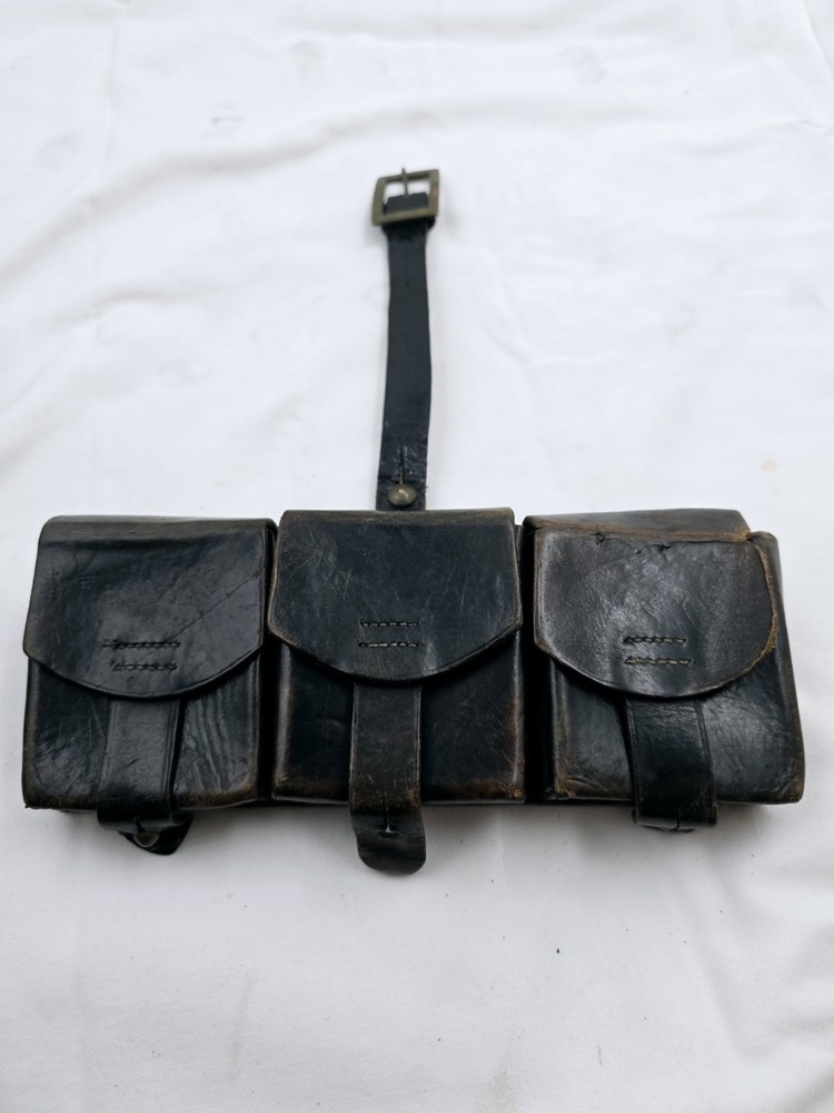 Leather Smmunition Pouch WWII