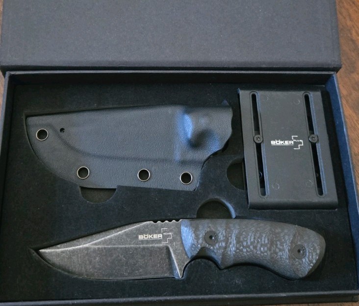 Boker Plus Bill Coye ForeRunner Tactical Fixed Blade Knife