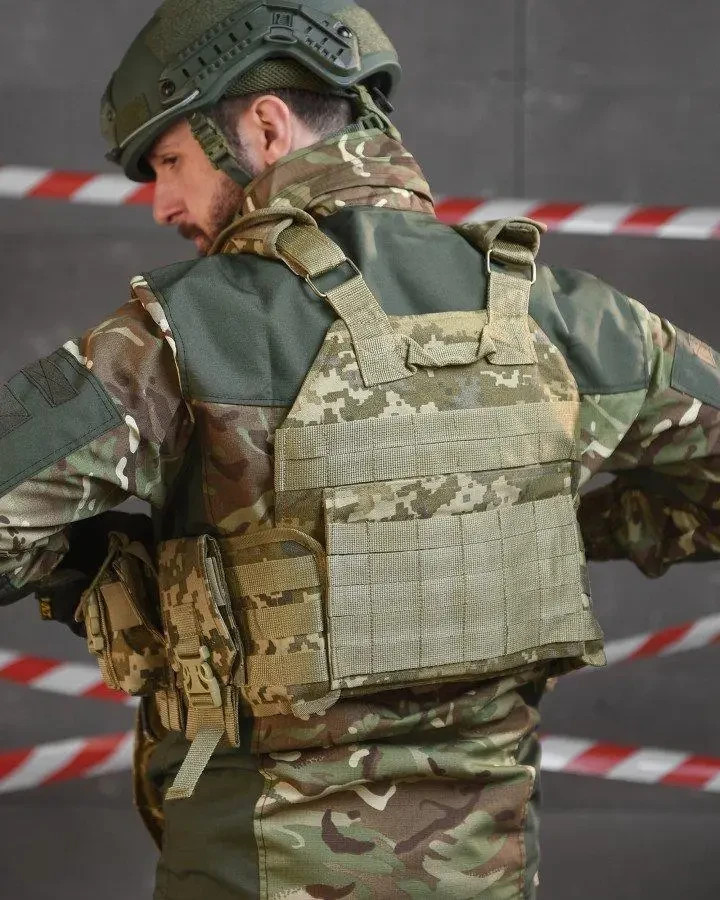 Plate carrier pixel, tactical plate carrier pixel 4 drop points🇺🇦