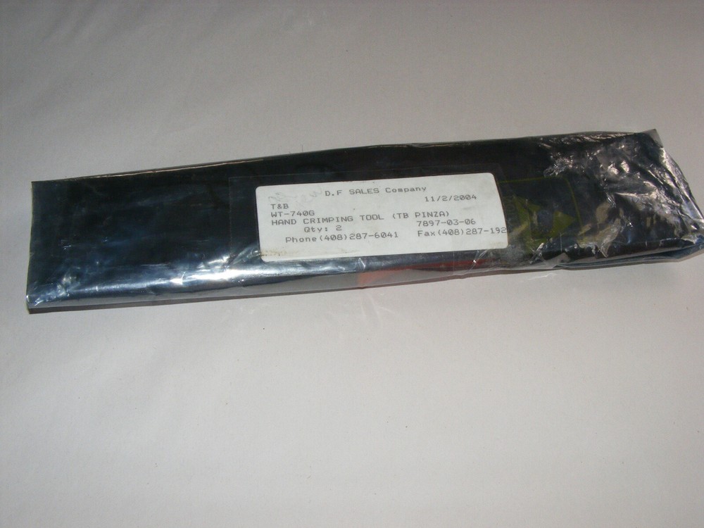 T & B Hand Crimp Tool WT-740G