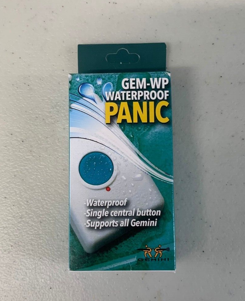Napco Gemini GEM-WP-PANIC Wireless One Button Weatherproof Panic Transmitter