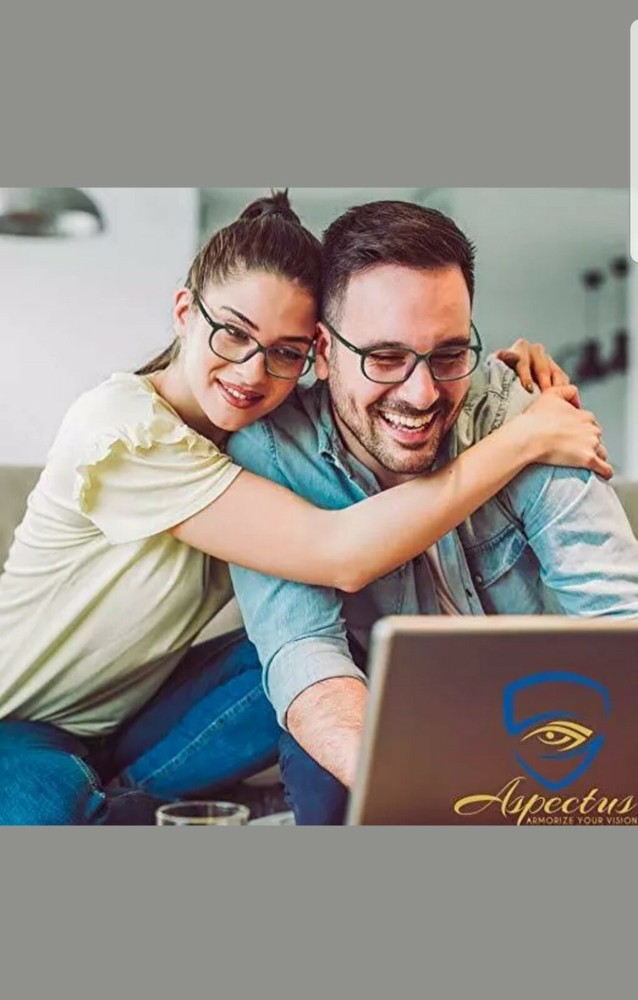 Aspectus Blue Light Blocking Glasses for Computer Use | Anti Eyestrain | Anti He
