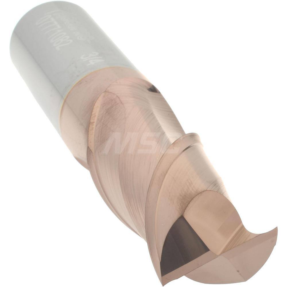 Accupro 3/4", 1-1/2" LOC, 3/4" Shank, 4" OAL, 2 Flute, Solid Carbide Square E...