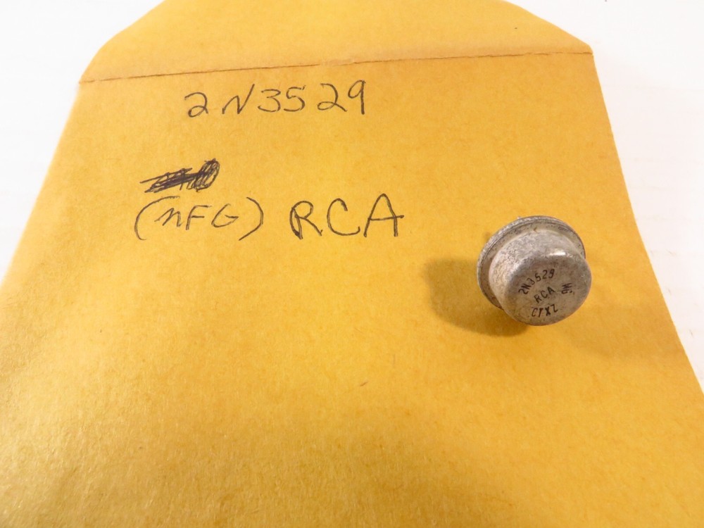 RCA 2N3529 Controlled Rectifier, USED, FREE 2-3 Day Ship!!!
