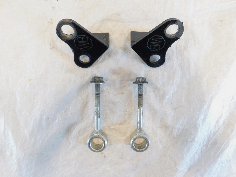 Harley Davidson Road King & Electra Glide Rear Shock Absorber Lowering Brackets