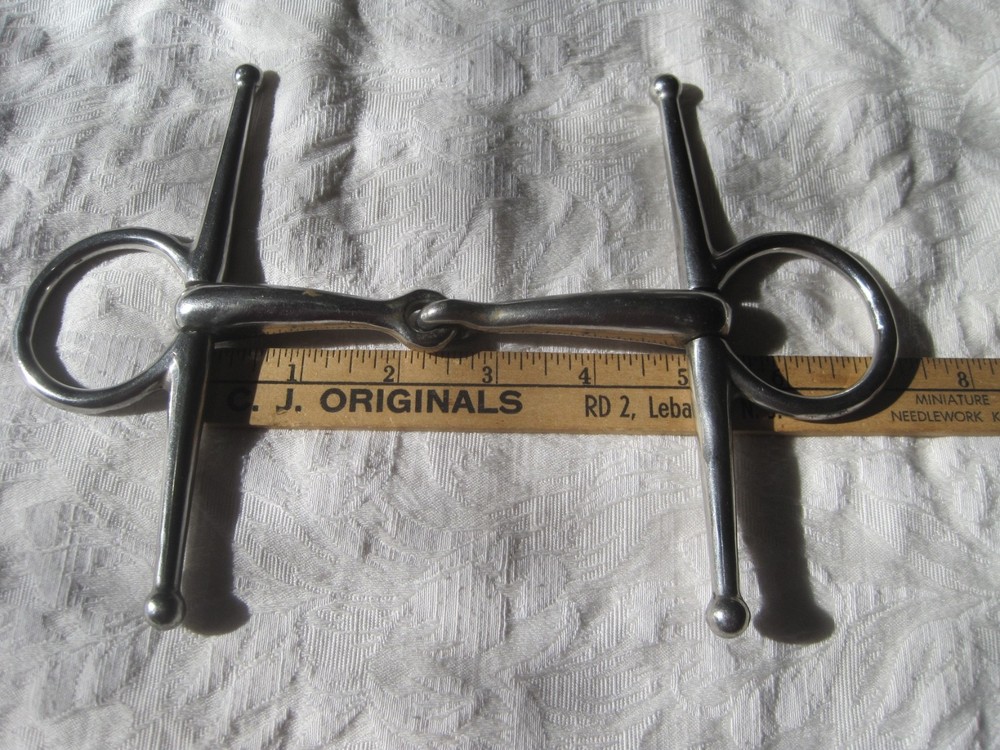 Full Check Snaffle 5'' Stainless Steel