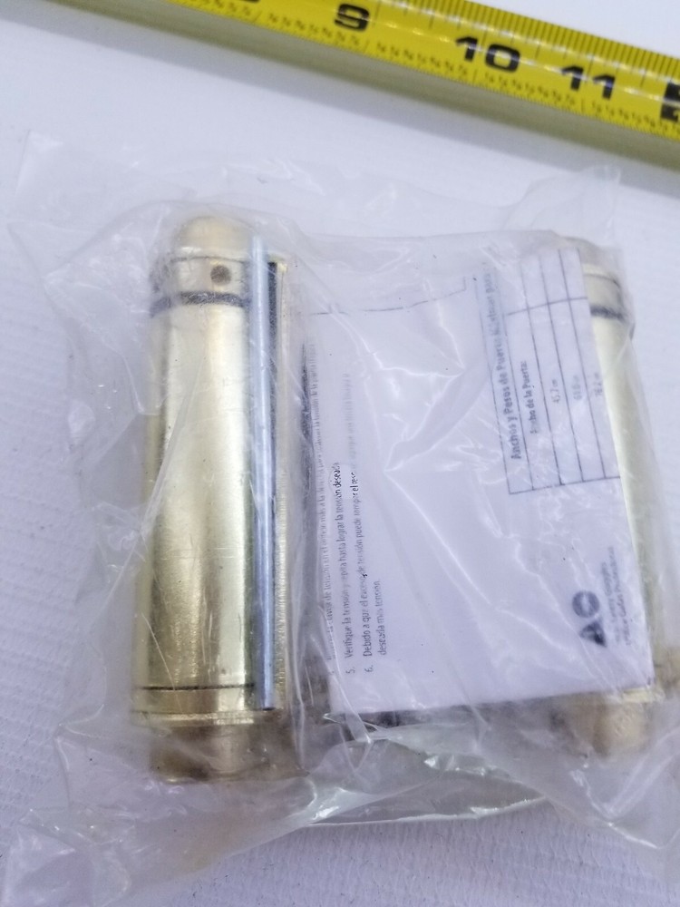 WESTWARD 4PA73C Double Acting Spring Hinge -- 4"