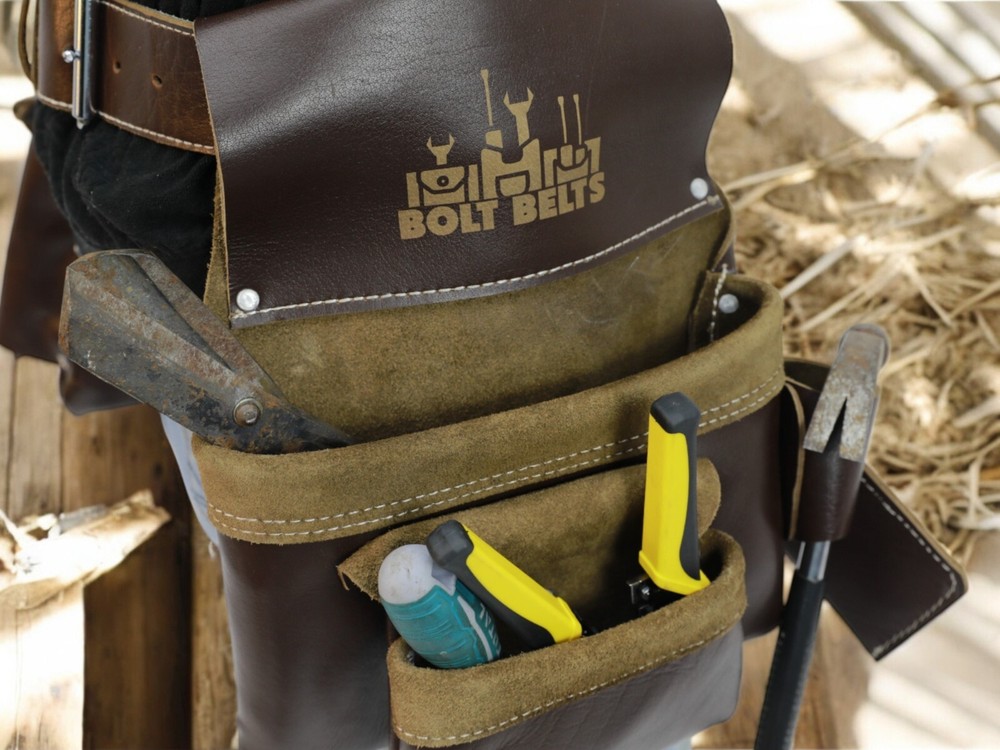 Genuine Leather Trimmer Tool Belt – Built for Precision & Comfort