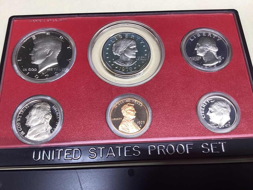 1979 US Proof Set ~ 6 Coin ~ Original Government Packaging