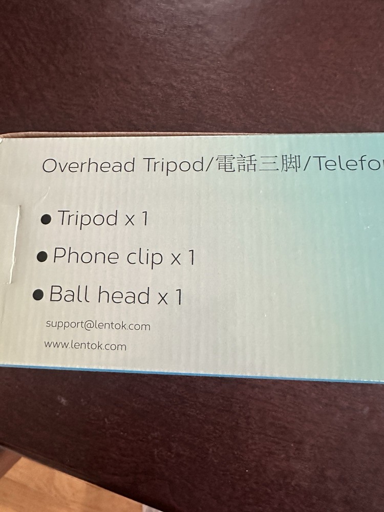 Overhead Tripod Telefon Static LenTok