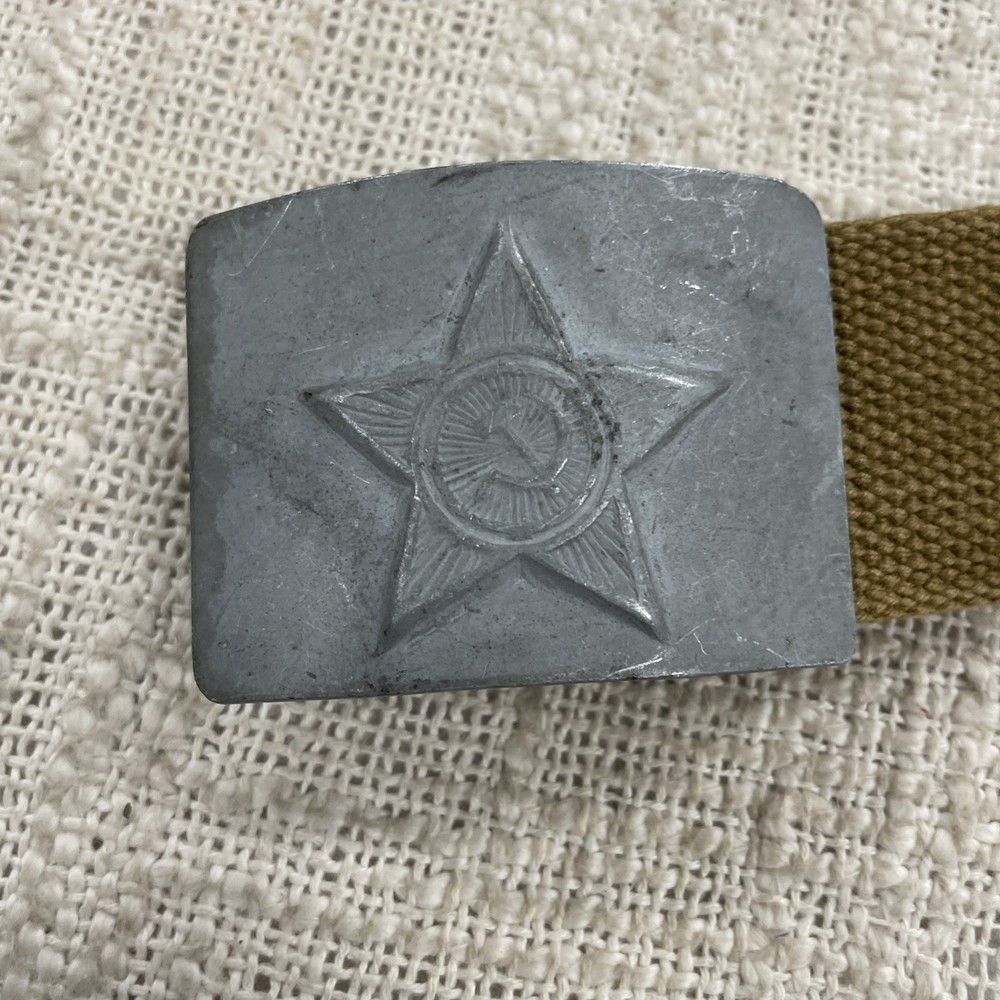 USSR Soviet Army Uniform Soldier Webbing Belt