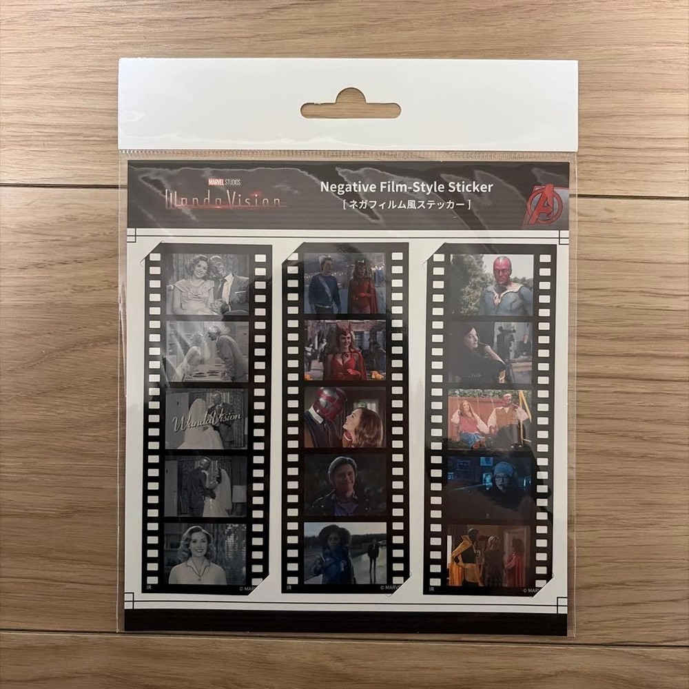 MARVEL Negative Film Style Sticker WandaVision