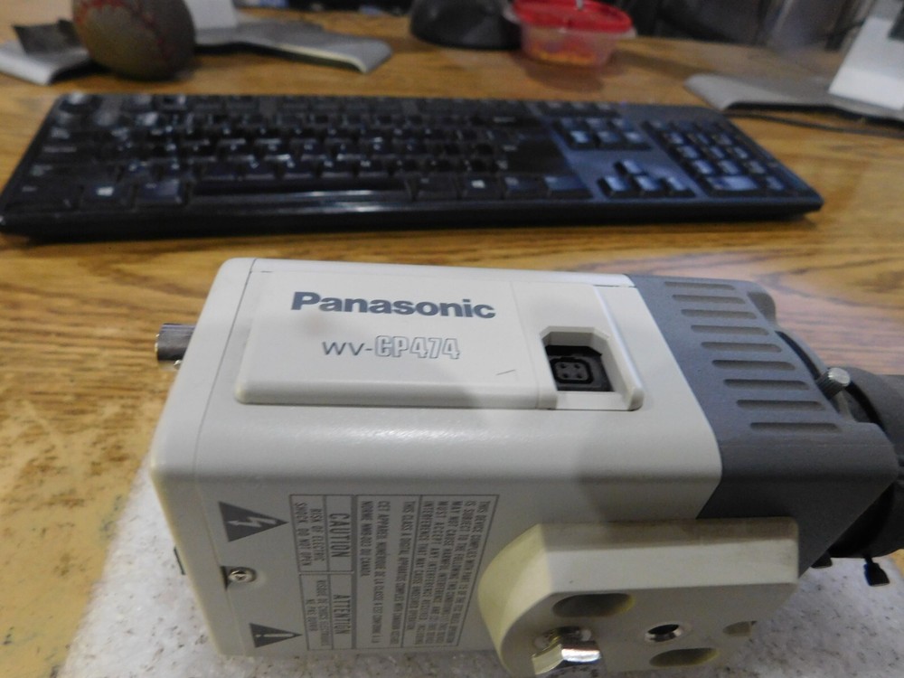 Panasonic SDII Super Dynamic CCTV Camera. Model: WV-CP474 with Tamaron Lense.