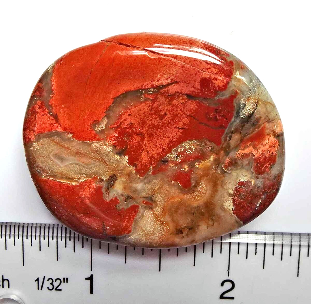 Red Jasper Worry Stone sc681a
