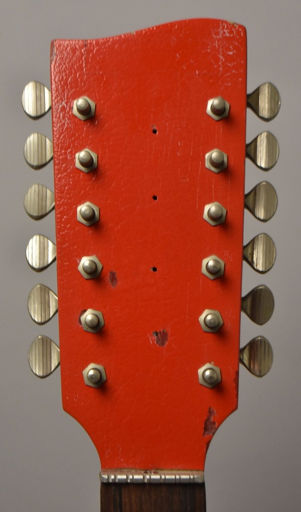 1960's Danelectro 12-String Prototype Neck Red w/Box