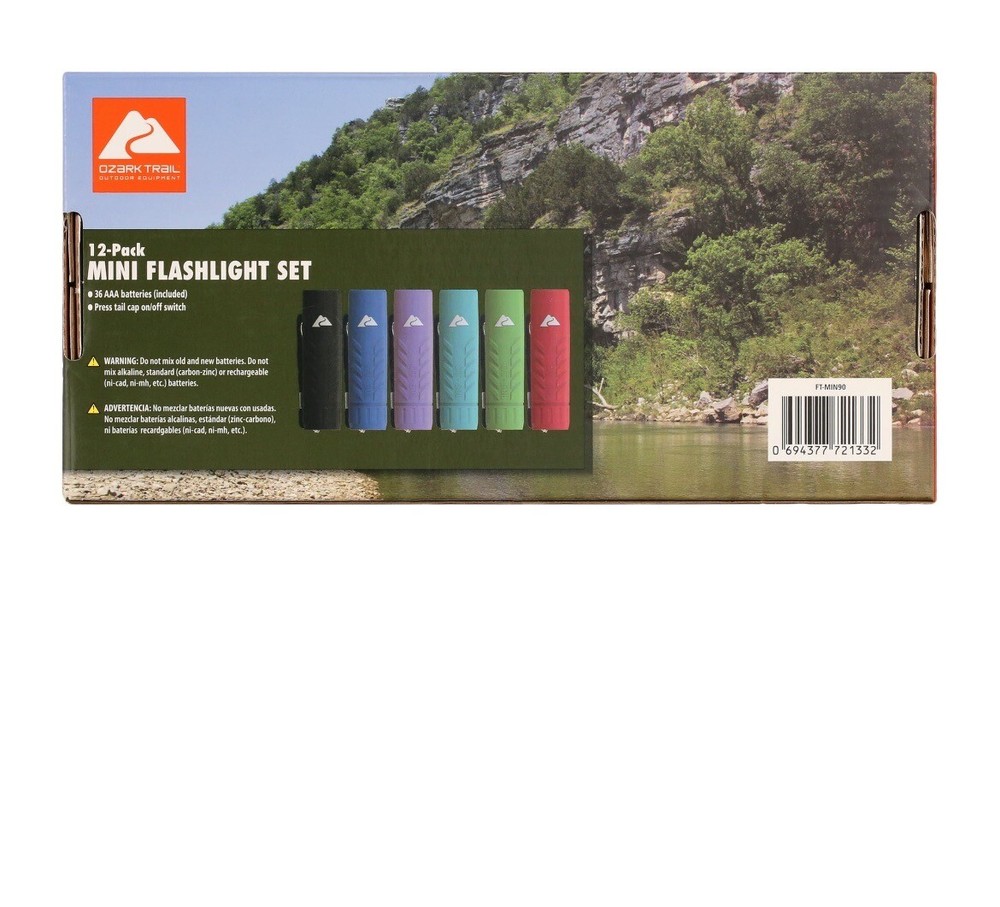 Ozark Trail Ot Mini Led Flashlights (12)