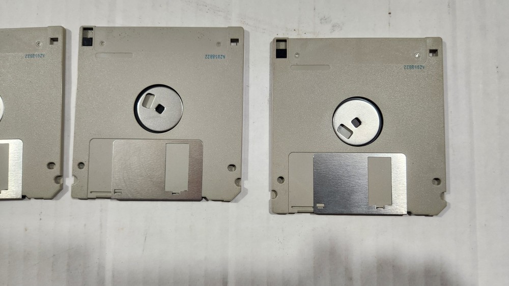 Vintage 3.5" Floppy Disks Microsoft Excel For Windows Disk 1-5