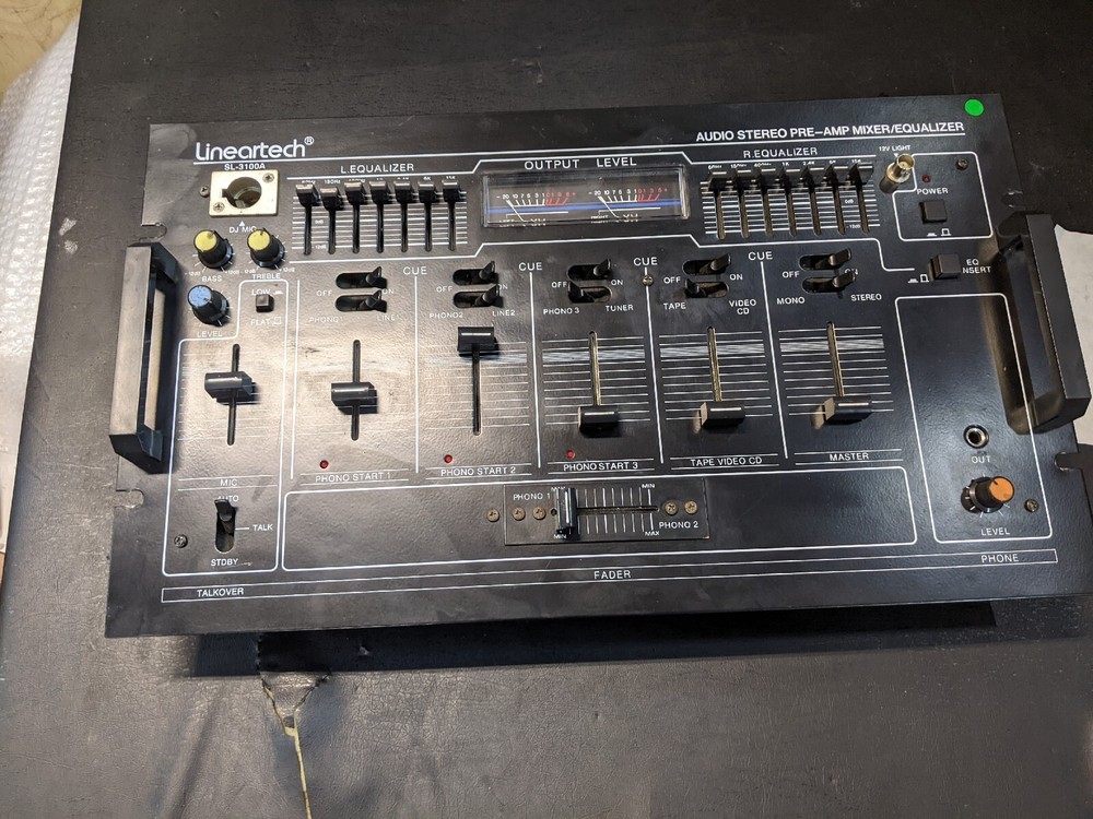 Lineartech SL-3100A Stereo preamp mixer/EQ