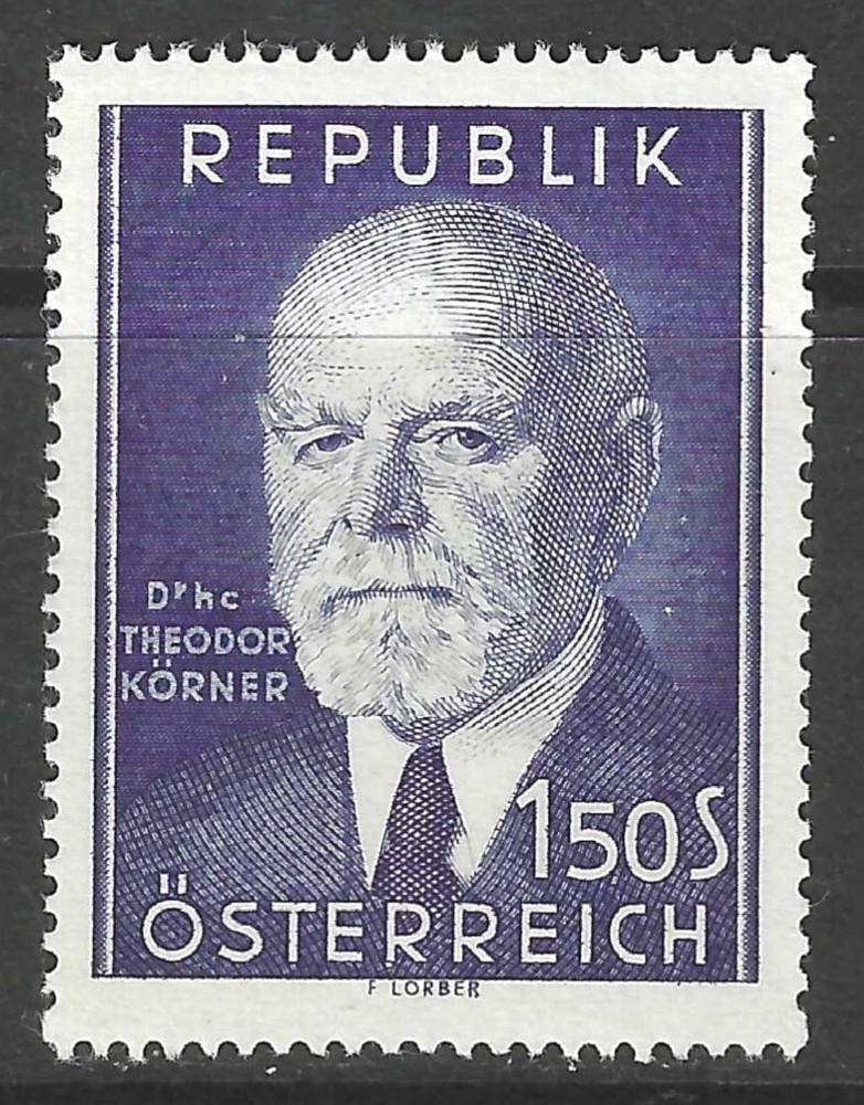 Austria  # 588  MNH, Fresh & Clean ('22 SCV $6)