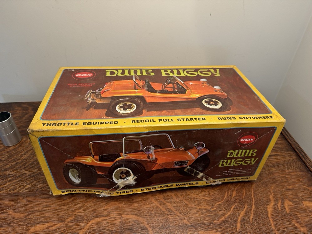 Vintage 1960's Cox Dune Buggy IN BOX UNTESTED