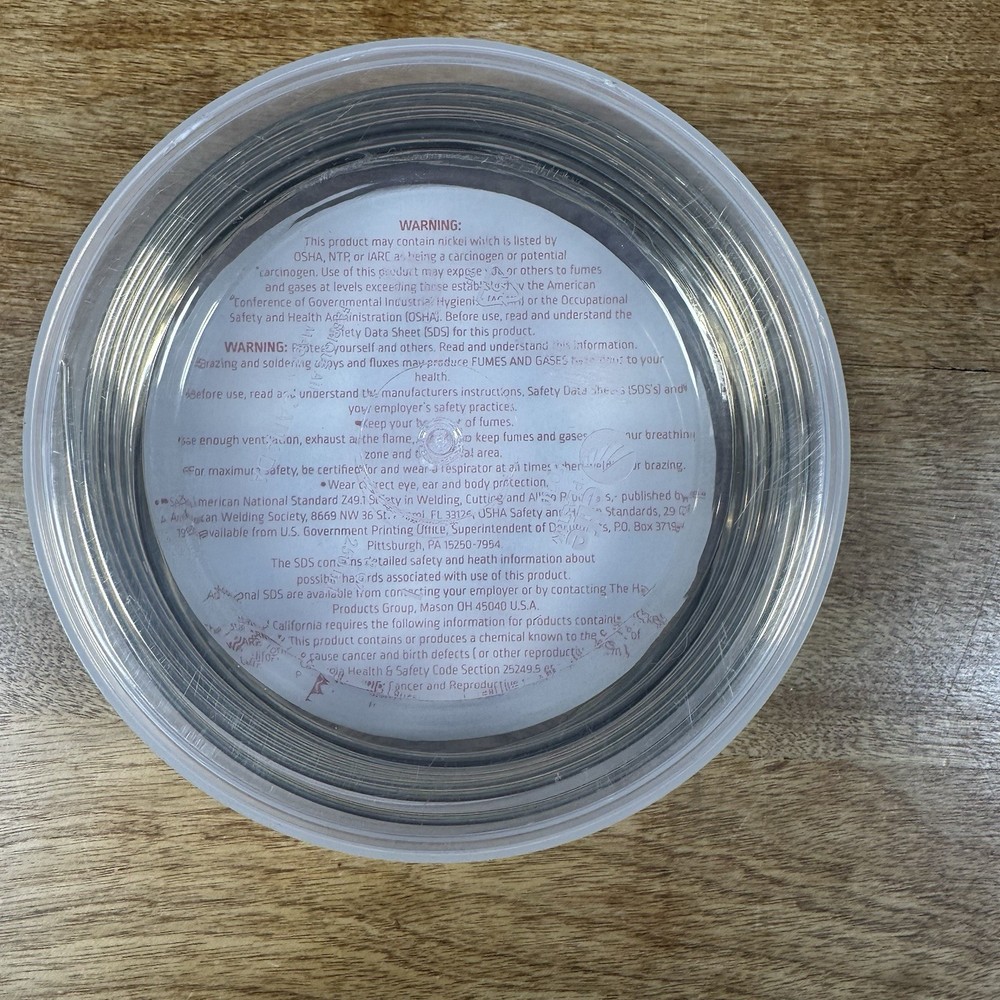 Harris Safety-Silv 45 45% Silver Solder Brazing Alloy 3 Troy Ounce